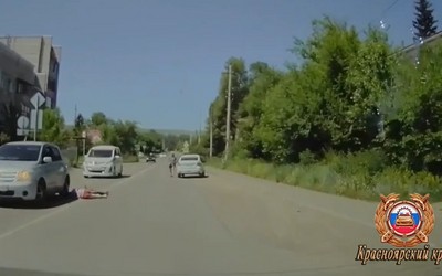 8-летнего самокатчика сбили в Минусинске