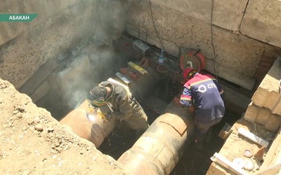 80 домов Абакана на выходные остаются без горячей воды