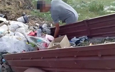 Очередного нарушителя, вывалившего отходы в поле, поймали экологи в Хакасии