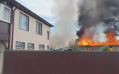Труба была слишком близко: на Полярке случился крупный пожар