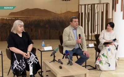 В Хакасию приехал председатель Союза журналистов России Владимир Соловьёв