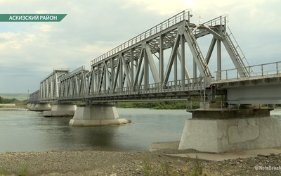 Саяногорский СПЖТ завершил капитальный ремонт моста через Абакан