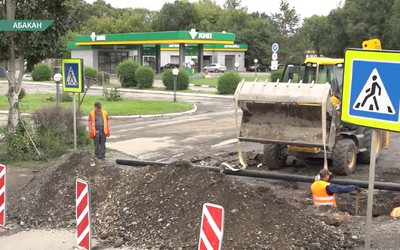 В этом году Абакан получит сразу три обновлённые магистрали