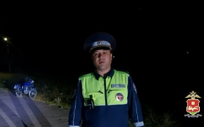 20-летний мотоциклист-бесправник насмерть сбил женщину в Усть-Абаканском районе