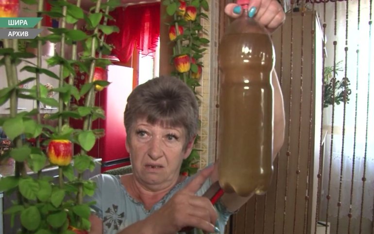 Мутная вода в ширинском мкр-н Иткуль была все таки из-за слабых фильтров