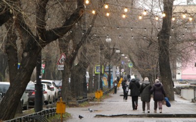 Слякоть в Хакасии закончится в конце ноября