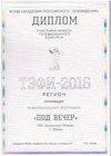 Финалист Всероссийского телевизионного конкурса «ТЭФИ-Регион 2016»