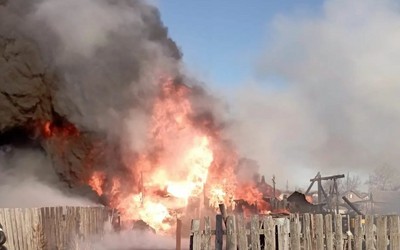 Супруги погибли в пожаре в Шира