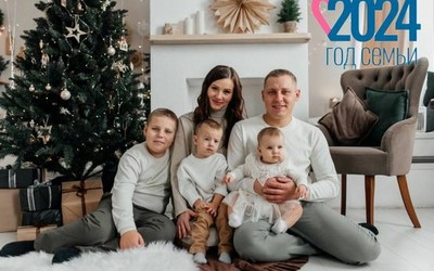 Семья пожарного из Абакана стала семьей года-2024