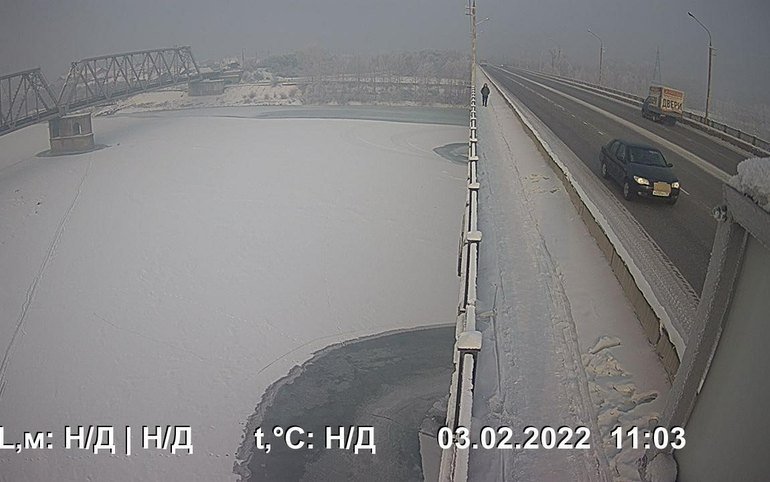 На реке Абакан поднялась вода