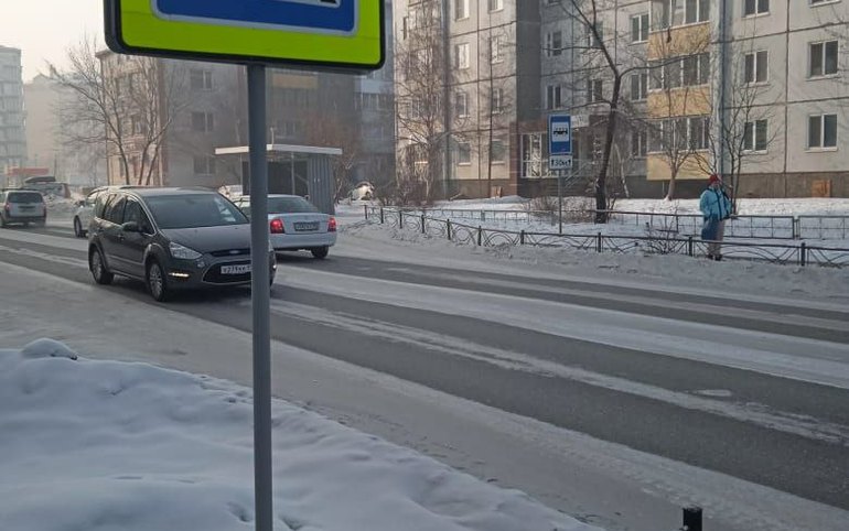 Нет зебры на Тельмана в Абакане