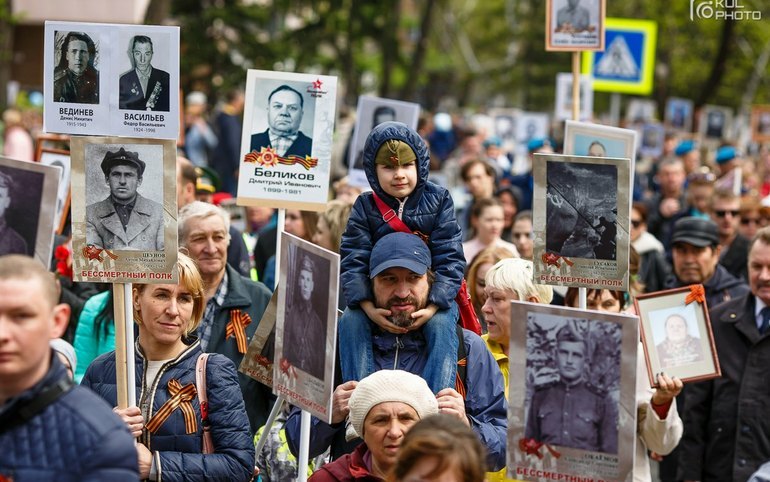 Бессмертный полк в ишимбае