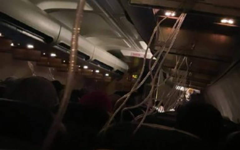 На борту самолета Красноярск-Бишкек произошло ЧП