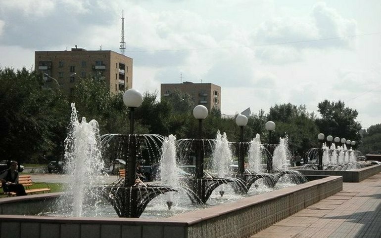 Фонтаны в Абакане не запустят раньше 