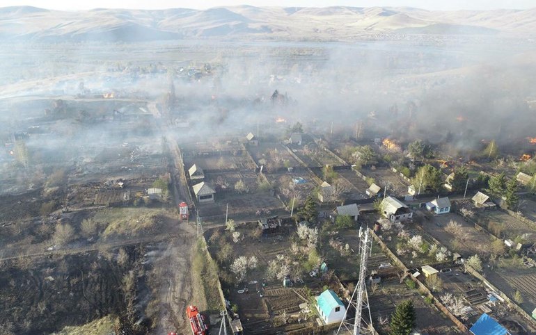 По пожару на Самохвале завели уголовное дело