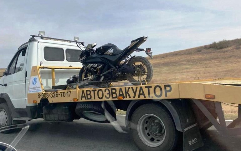 В Ширинском районе полиция поймала семиклассницу на мотоцикле 