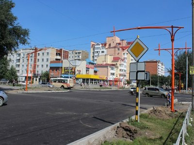 Перекресток улиц Торговая-Кати Перекрещенко откроют в эту среду