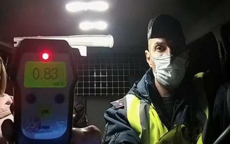 Пьяная сельчанка каталась по Шира, оставив дома 4-месячного ребенка 