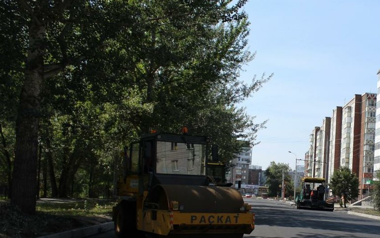 На финишной: в Абакане закрывают участок Торговой 