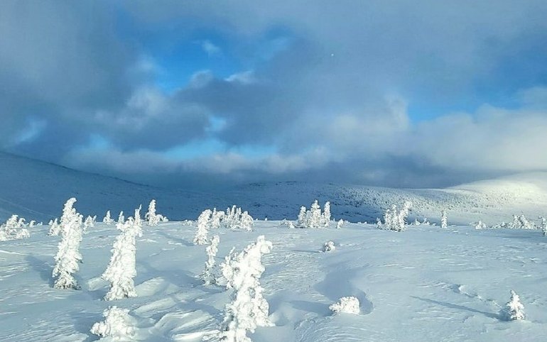 Этой ночью в Хакасии было -37,5° 
