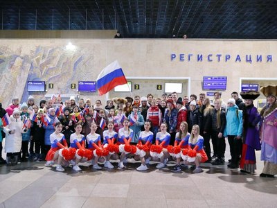 В Вершину Теи приехала лыжная юниорская сборная России