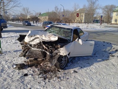 В ДТП в Черногорске пострадали двое 