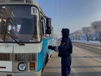 Полсотни нарушений за 5 дней автобусного рейда выявили в Абакане 