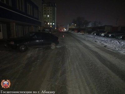 В Абакане сбили 12-летнего ребенка 