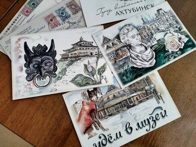 Курсы по акварельной живописи стартуют в музее
