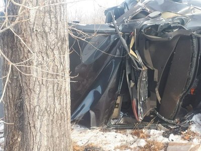 Влетел в дерево: в Усть-Абаканском погиб 28-летний водитель 