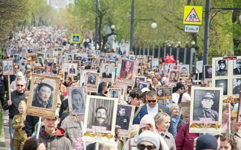 Шествия Бессмертного полка в этом году в России не будет 