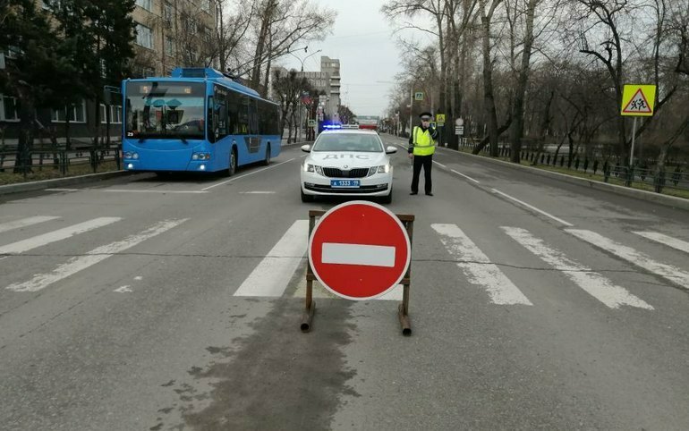 Подготовка ко Дню Победы: когда и где в Абакане будет не проехать