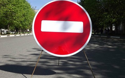 Пешеходные зоны 9 мая в Абакане