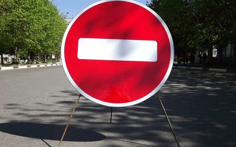 Пешеходные зоны 9 мая в Абакане