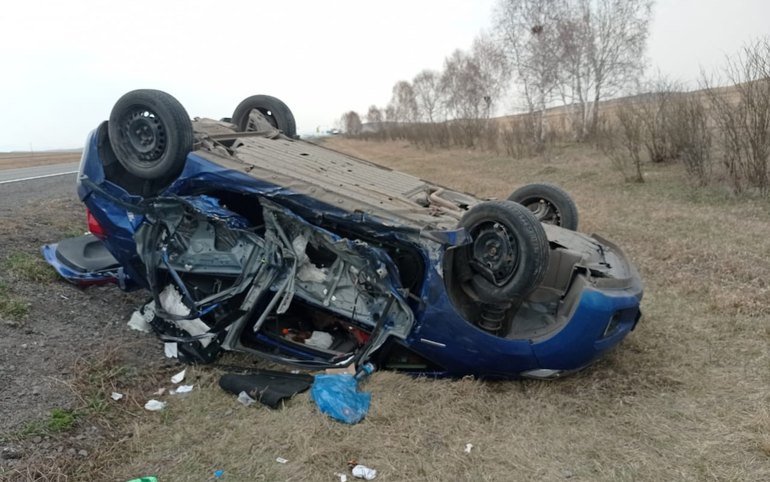 В ДТП в Боградском районе пострадали девочки-подростки