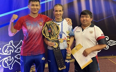 Наталья Малышева из Хакасии – чемпионка России по женской борьбе