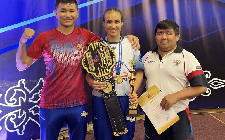Наталья Малышева из Хакасии – чемпионка России по женской борьбе