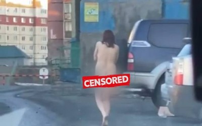 Жительница Норильска гуляла голышом, чтобы позлить мужа 