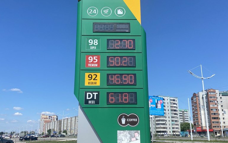 Цены - космос: абаканцы жалуются на заправки 