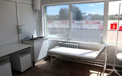 На острове Татышев в Красноярске появился медпункт