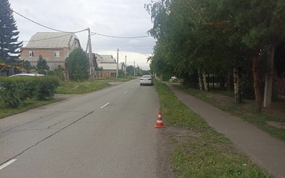 В Абакане сбили 2-летнюю девочку 