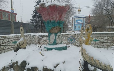 Старый сквер с утками у абаканской часовни преобразится