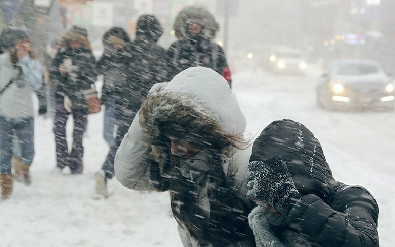Сильный ветер и метель: в Хакасии штормовое предупреждение