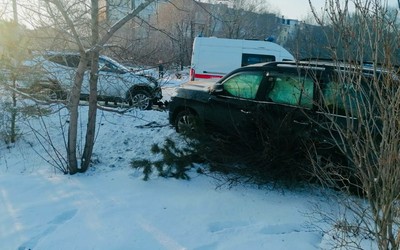 В Саяногорске водитель получил сотрясение мозга