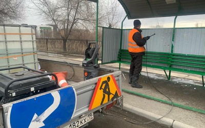 Черногорск приступил к уборке города после зимы