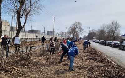 Абакан приступает к уборке после зимы