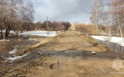 Интенсивное снеготаяние в Хакасии на этой неделе продолжится