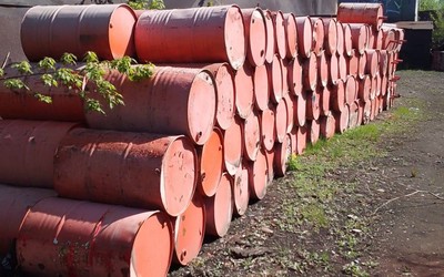Буйки к пляжному сезону готовят в зоне отдыха в Абакане