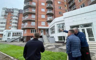 Дом обманутых дольщиков по Дружбы Народов Абакане на финише 