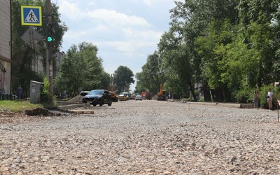 Перекресток Пирятинская-Ломоносова в Абакане перекроют по полосам